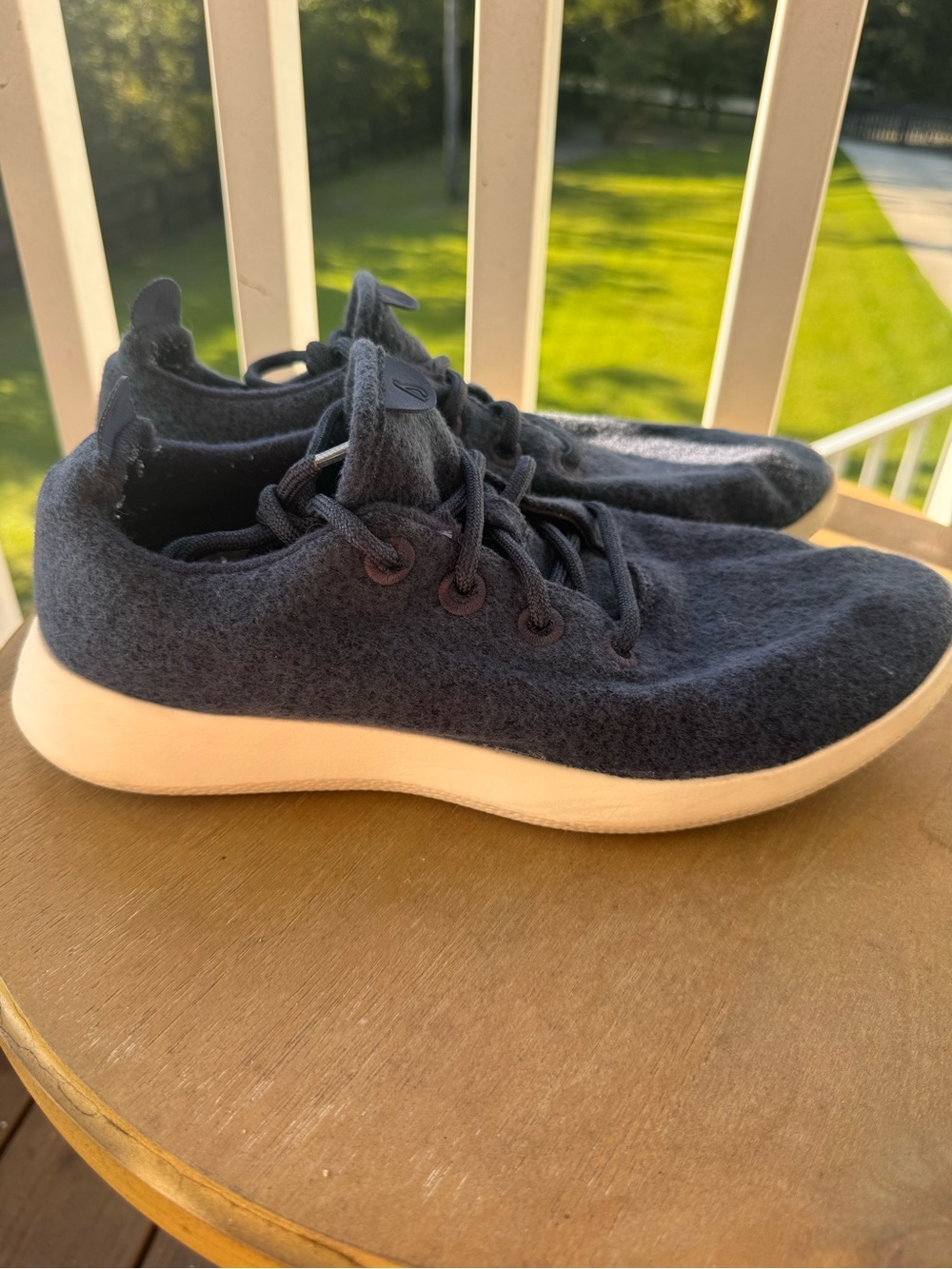 Allbirds Wool Runners Men’s 10 Gray Merino Wool Sneakers Lace Up